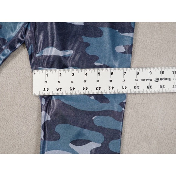 Nike Womens Blue Camo Dri-Fit Leggings Size M - Picture 8 of 15